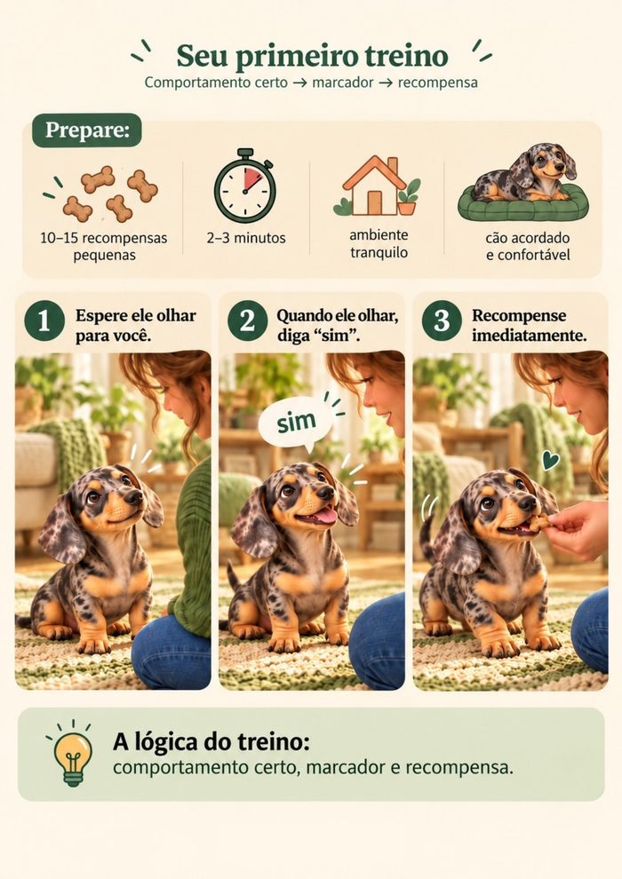 Prévia: Seu primeiro treino